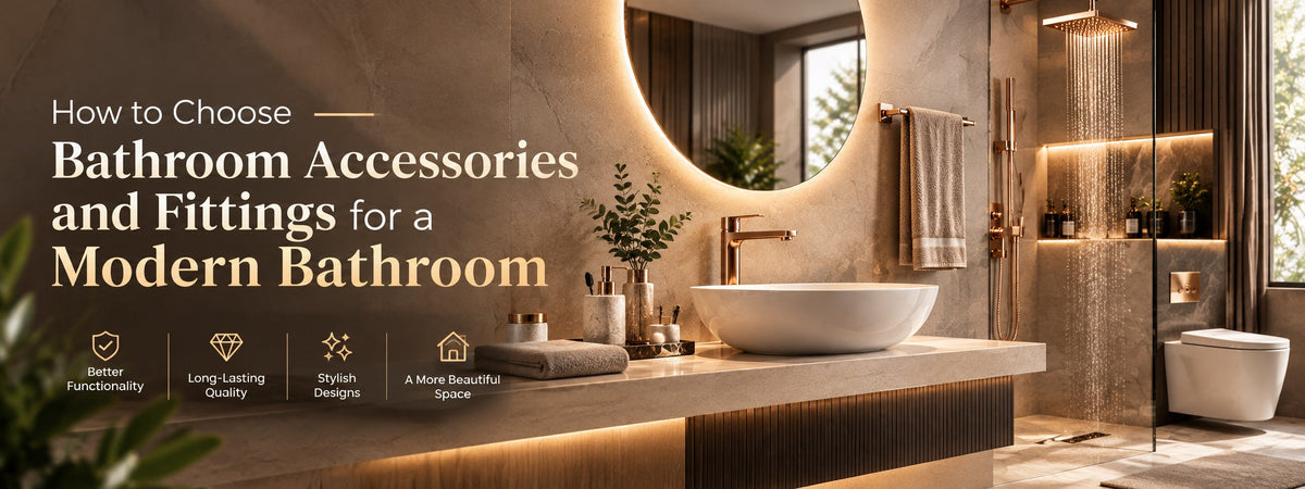  How to Choose Bathroom Accessories and Fittings for a Modern Bathroom