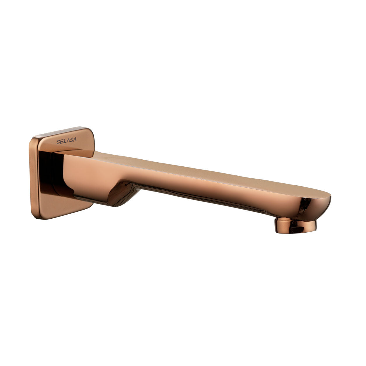 Bath Spout Plain Max Rose Gold