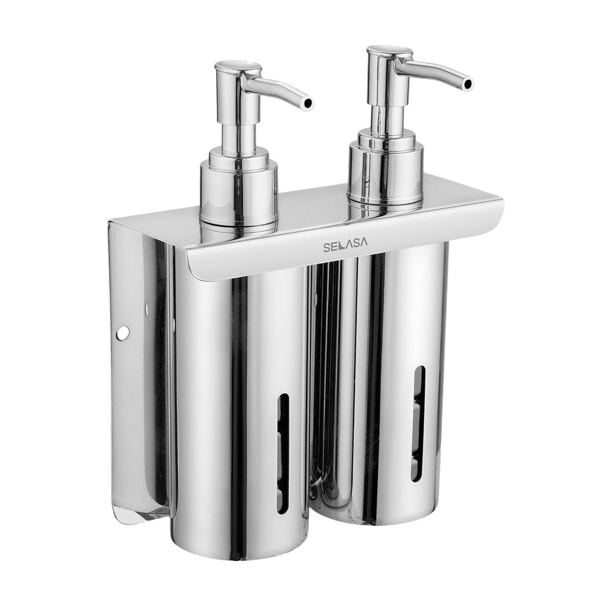 SS Soap Dispensor Double Round