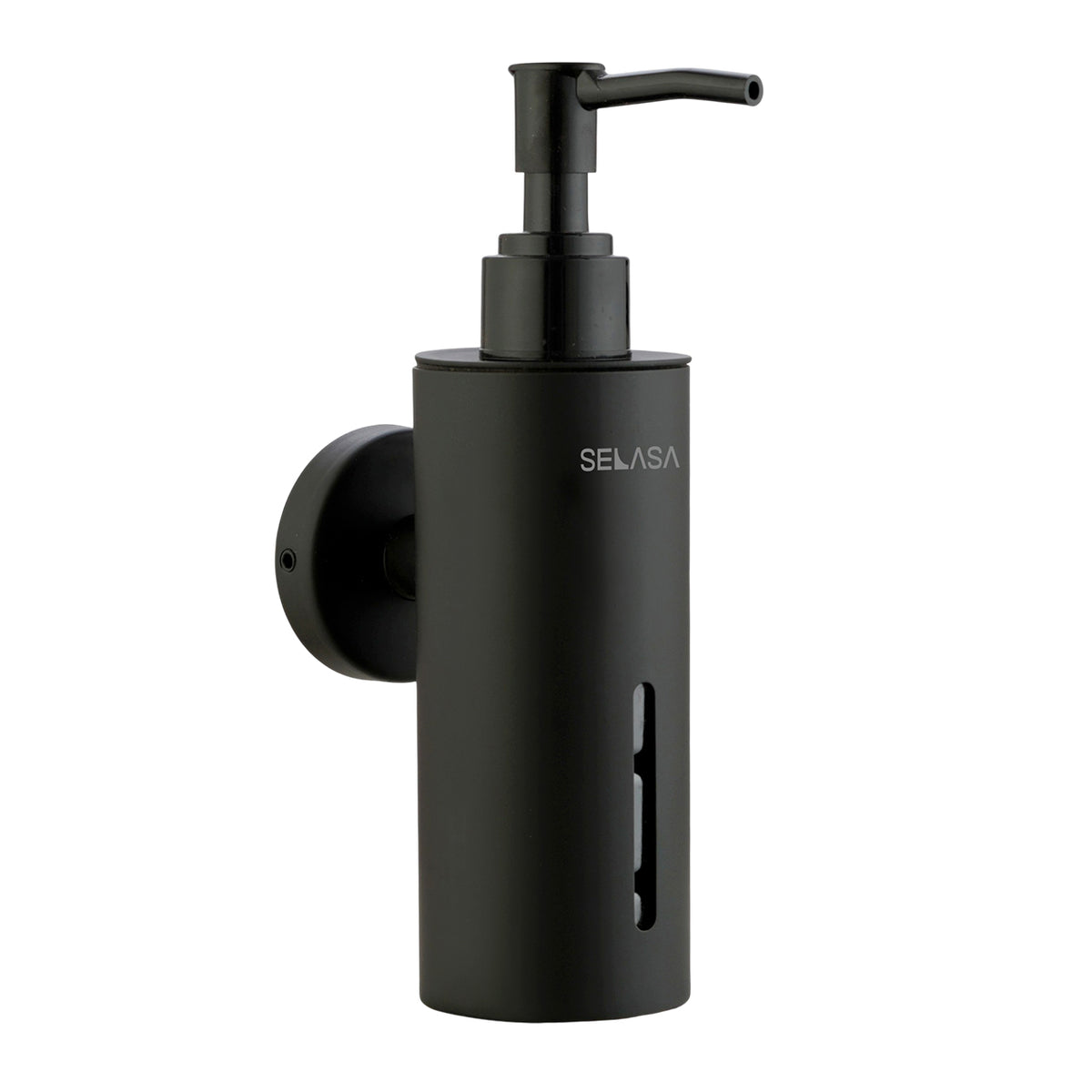 SS Soap Dispensor Round Black