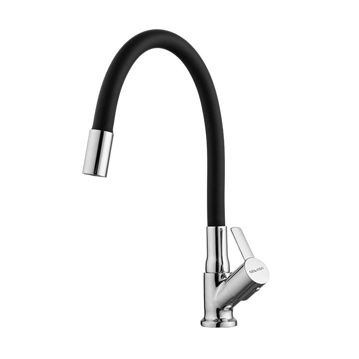 Swan Neck Black Spout