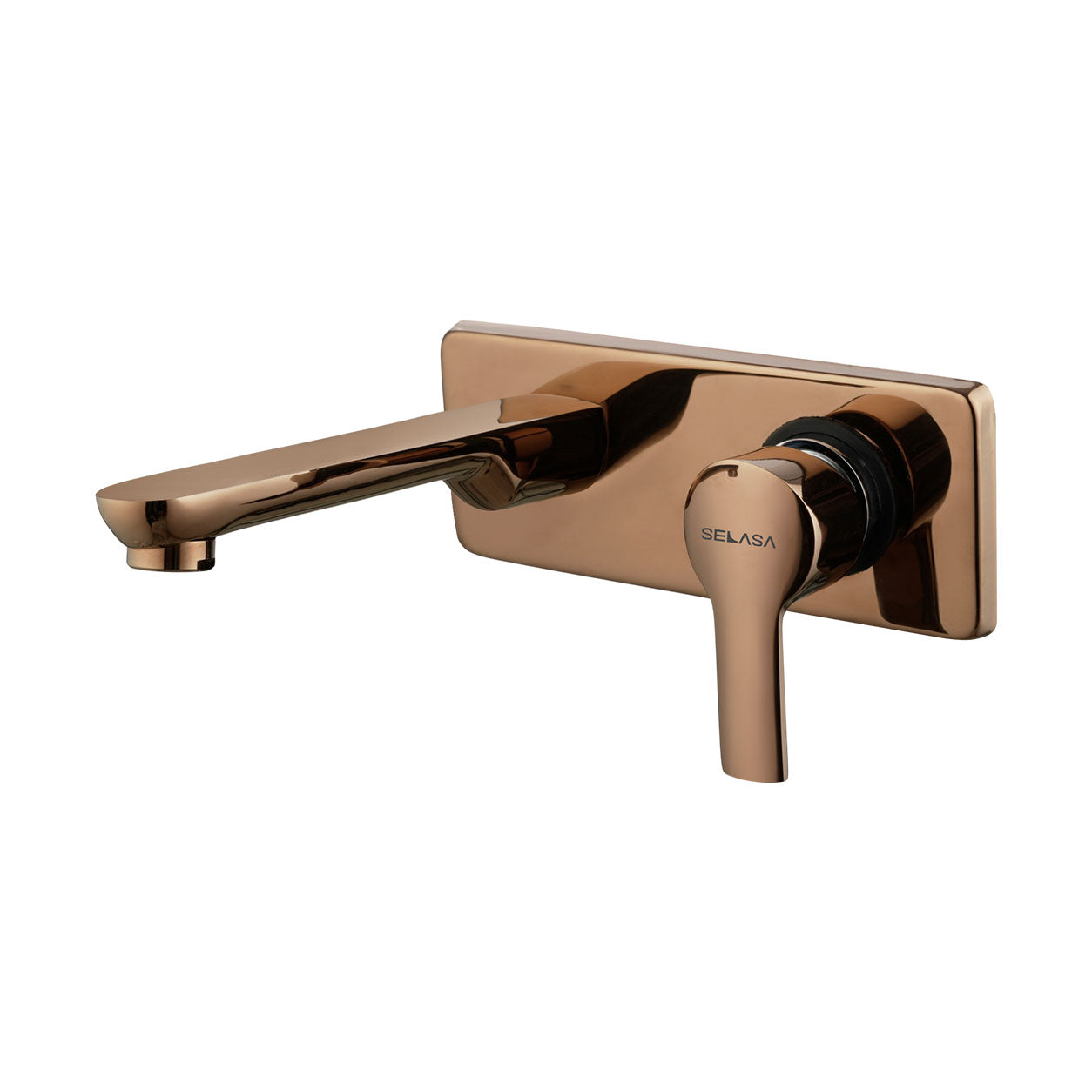 Wall Mounted Basin Mixer Rose Gold